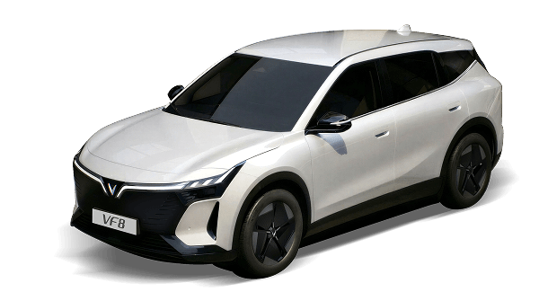 Hình ảnh vinfast vf8 all new mau trang
